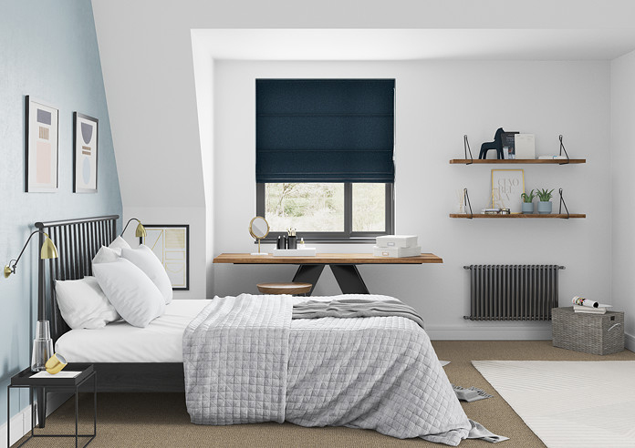 Devonshire, Denim - Twist&Fit Roman Blind - Image 5